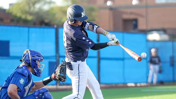 Liberty North at Blue Springs South Missouri baseball 4-14-23 David Smith 21140